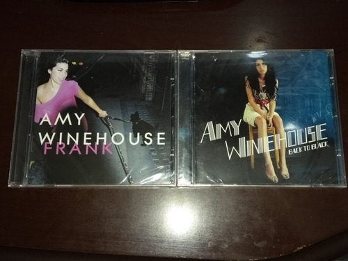 Lote 2 Cds Amy Winehouse  Back To Black + Frank Lacrados !!