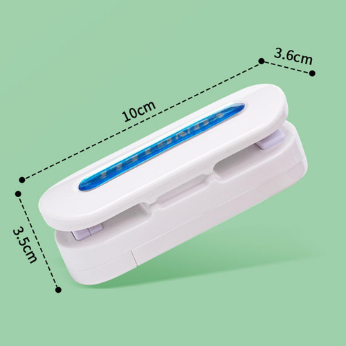 Mini Sellador De Bolsas Con Sellado Térmico 2 En 1,