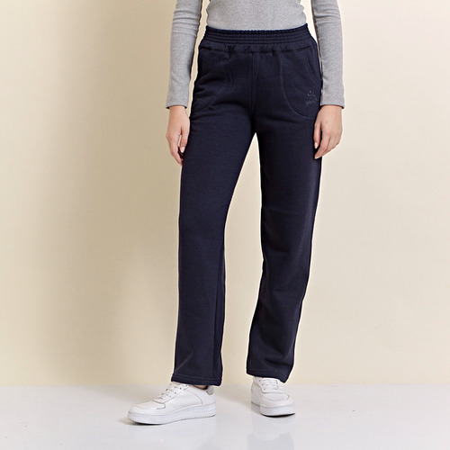 Pantalón Isu Jogging Recto Frisa Mujer