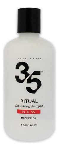 Xcellerate35 Ritual Volumizing Shampoo Unisex 8 Oz