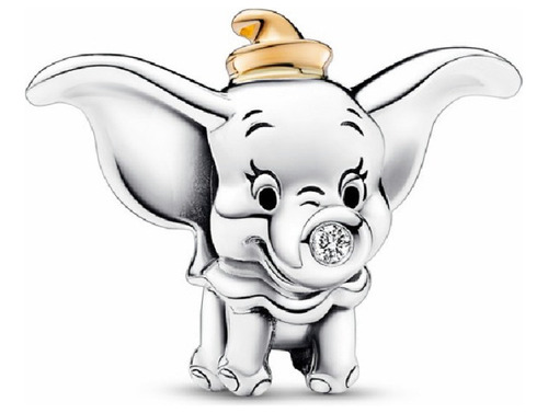 Dije Charm Pandora Dumbo Elefante 100 Aniversario Disney