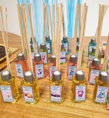 Imagen 1 de 7 de Souvenirs Difusor/aromático Varillas Foto Personalizados X40