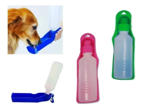 Bebedouro Garrafa Pet P/ Cães Água Dog - Portátil Viagem