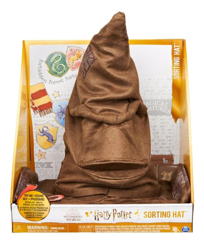 Sombrero Seleccionador De Harry Potter Con Sonidos Original Sorting Hat
