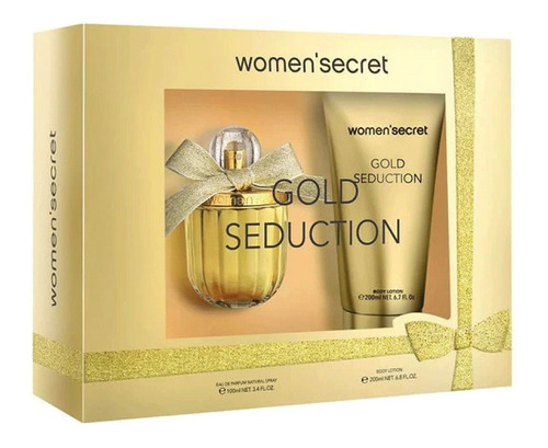 Woman Secret Gold Seduction 2 Piezas 100ml Edt + 150ml Bl