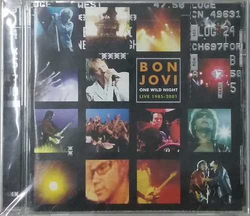 Cd Bon Jovi + One Wild Night Live 1985 2001+ Made In U. S. A