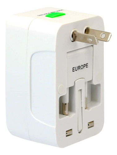 Adaptador Enchufe Múltiple 2 Entradas Usb + 1 Tipo C Op-931e