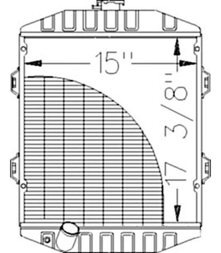 Tractor Compacto Jd Radiador Para John Deere