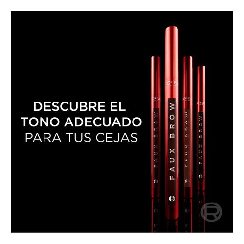Lapiz De Cejas Efecto 3d Infallible Faux Brow L'oréal Paris Dark Brunette
