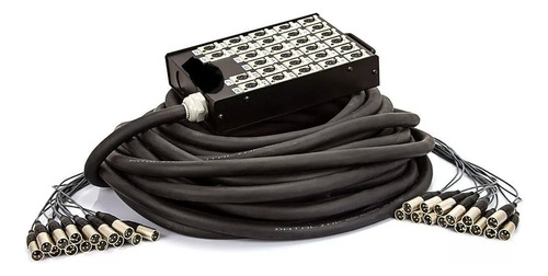 Medusa 36 Vias Com Conectores Xlr Neutrik - 60 Metros