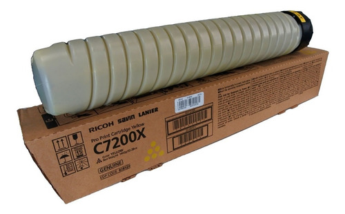 Toner Ricoh Pro C7200x 828529 Color Yellow Original