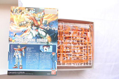 Hg 1/144 Build Burning Gundam Gundam Build Figthers Armable