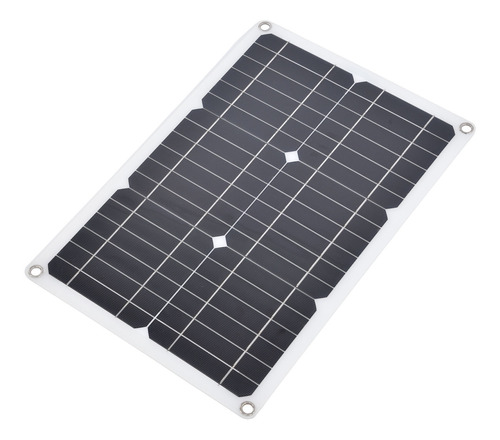 Cargador De Panel Solar, Doble Puerto Usb, Versátil, Portáti