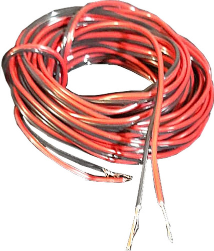 Cable para Altavoz 2 x 1,5 mm² – Rojo/Negro – 25 m – CCA – Cable de Audio – Caja de Cable