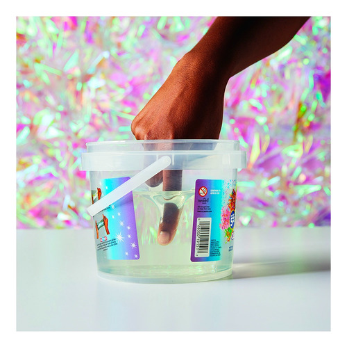 Elmer's Kit Slime Balde 1.4 Lts Clear Deluxe + 5 Mixs