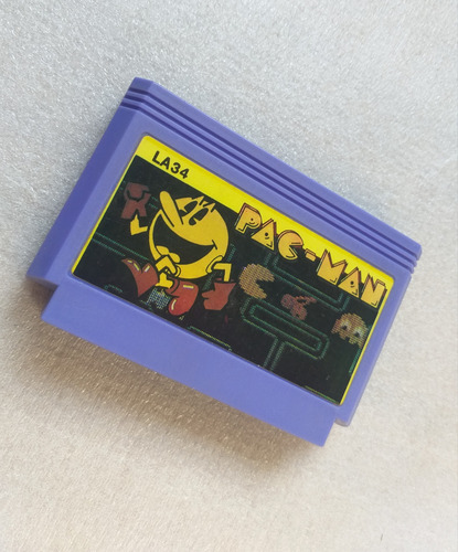 Pac Man Juego Family Game Famicom Cartucho Consolas 8 Bits (Usado)