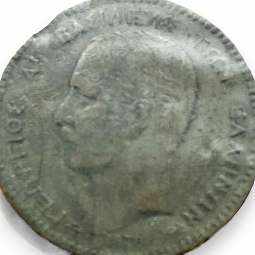 Wow Moneda Antigua De Cobre De 10 Leptá De Greco Año 1878 K (Usado)