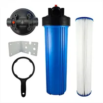 Comprar Kit Filtro Carcaça Big Blue 20'' Suporte Chave Plissado 50 M
