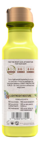 Maui Moisture Acondicionador Ligero Curls + Linaza, 385ml.