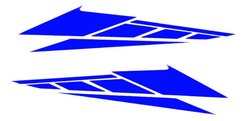 Pegatina Universal Para Carrocería De Automóvil, Azul