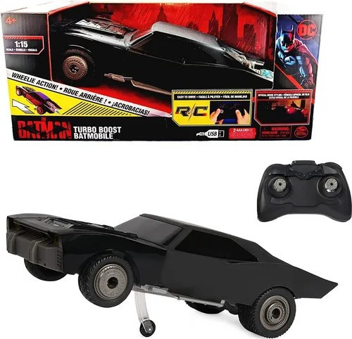 Dc Comics Batimovil Lujo Turbo R/c Batman Movie Int 92307