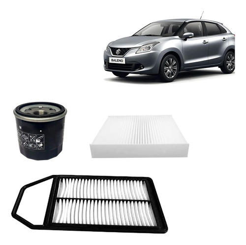 Filtros Aire Aceite Polen Suzuki Baleno 1.4 2016-2023