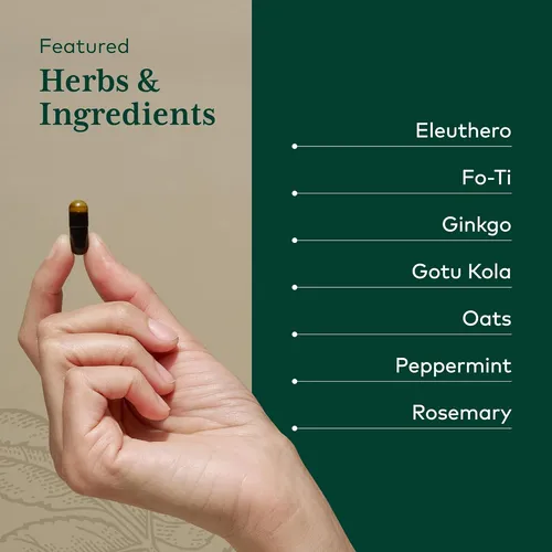 Fórmula Cognitiva Gaia Herbs Pro - Suplemento Para Estimular