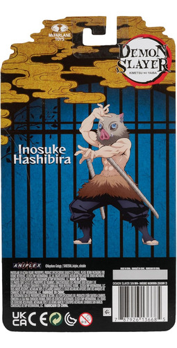 Mcfarlane Toys - Figura De Acción De Inosuke Hashibira De 5