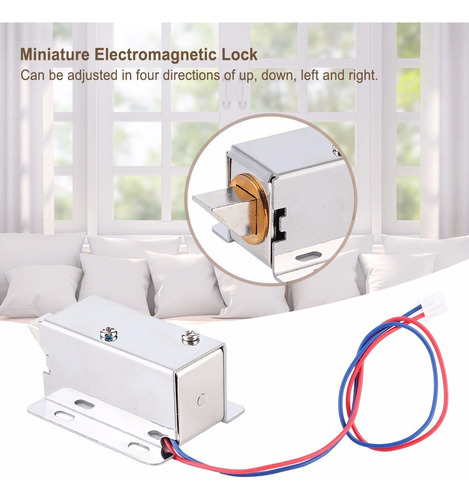 Kit De Ensamblaje De Seguro Electromagnético Cc De 12 V