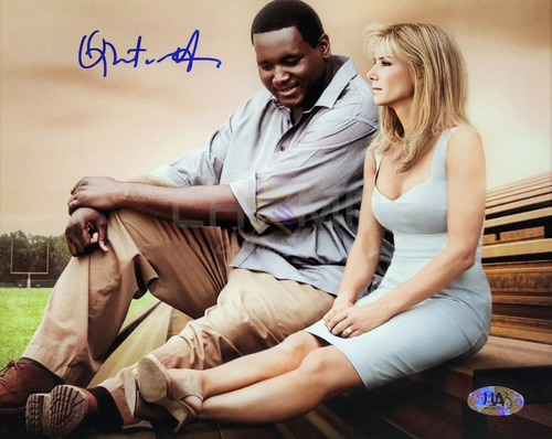 Foto Autografiada Quinton Aaron The Blind Side Michael Oher (Usado)
