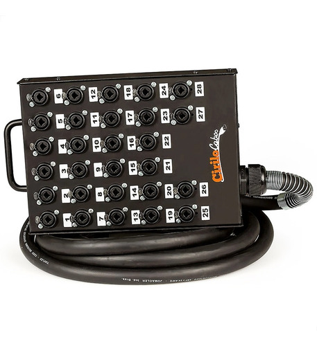 Medusa 48 Vias Com Conectores Combo - 25 Metros