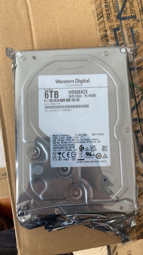 Disco Duro Pc Western Digital Wd60eazx 6tb Recertified (Reacondicionado)
