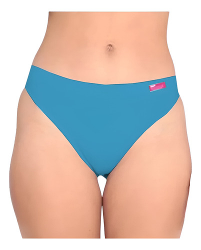 Tanga Body Siluette Modelo 2529 Color Azul Turquesa Chica
