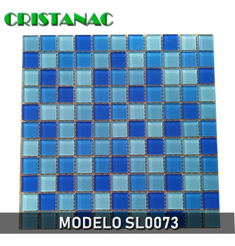 Cristanac, Enchapes Mosaicos De Cristal Modelo Sl0073