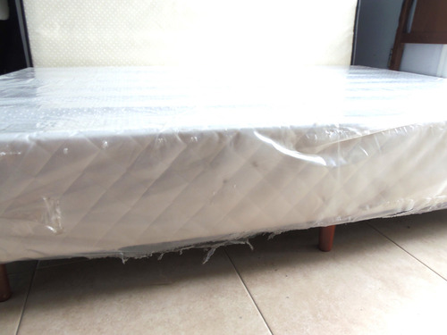Sommier Inducol 2 Plazas 190x130 Cm Blanco