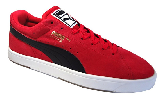 puma suede vermelho masculino