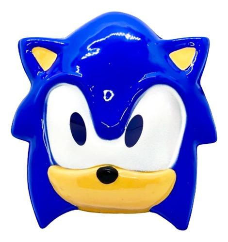 Mascara De Sonic Rigida Color Azul