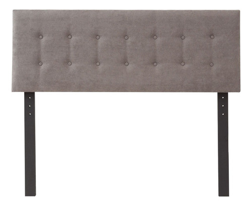 Cabecera King Size Dicasa Bilbao Gris Oscuro