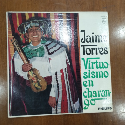 Disco Vinilo De Jaime Torres, Virtuosismo En Charango