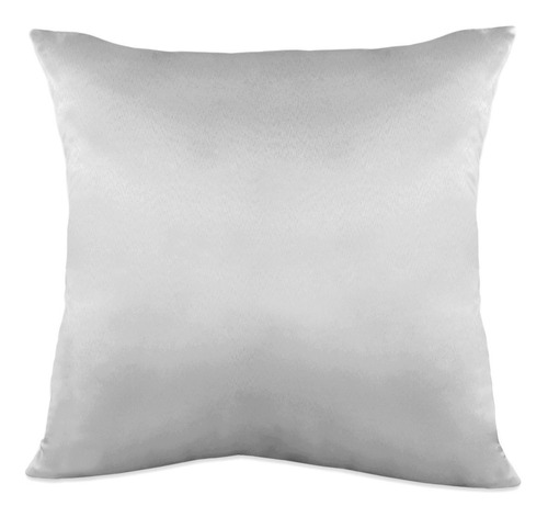 Cojín Satin Plata,  55*55 Cms. Dormireal.