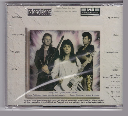 Trytan Celestial Messenger Rush Zebra Stryper (Usado)