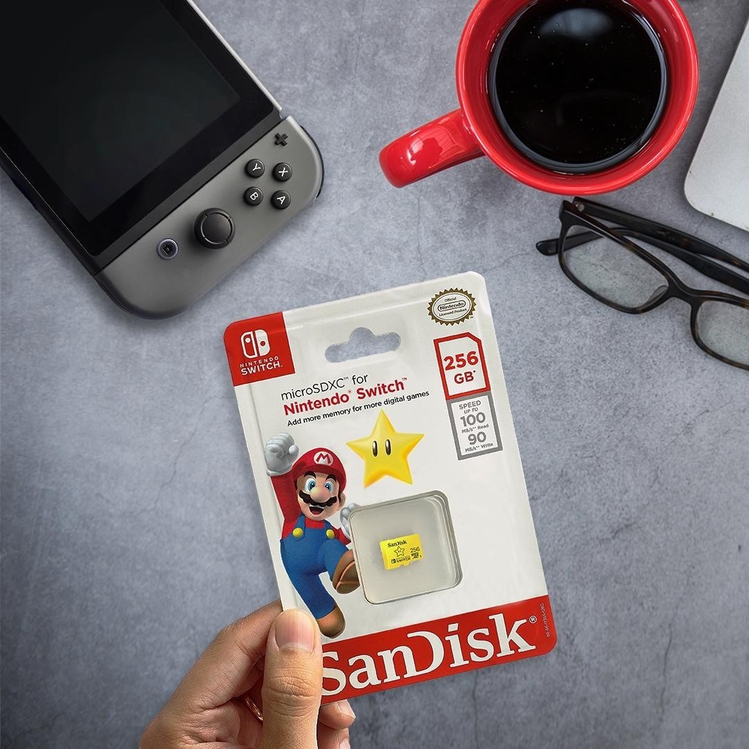 Sandisk 256gb Nintendo Switch (entrega Inmediata) | CyberSeller