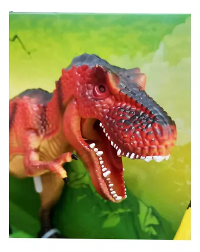 Jurassic Fun Dinossauro Rex R/C Com Luz e Som Multikids - BR1461 -  lojamultikids