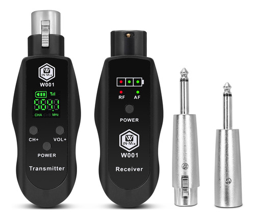 Sistema Inalámbrico De Micrófono Transmisor&receptor Uhf&dsp