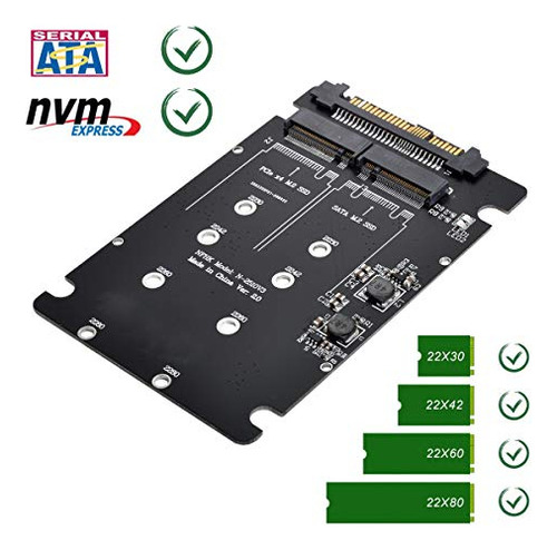 Adaptador Chenyang Cy Pcie A Sata Sff-8639 Nvme U.2 A Combo