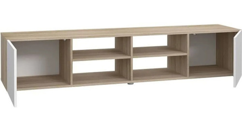 Imagen 3 de 4 de Mueble Rack Panel Tv Organizador Ene