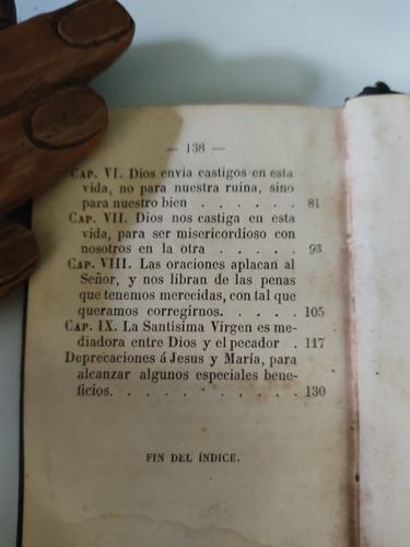Imagen 4 de 4 de Libro Antiguo Pequeño Avisos San Alfonso María De Ligorio