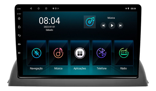 Multimidia Clio 98/05 9p Android Carplay 2/32gb