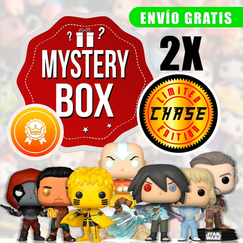 Mystery Box Funko Pop! Chase X2 - Caja Misteriosa (Usado)