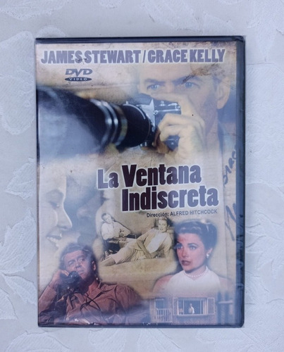 La Ventana Indiscreta 1954 Alfred Hitchcock Dvd Nuevo Sella+